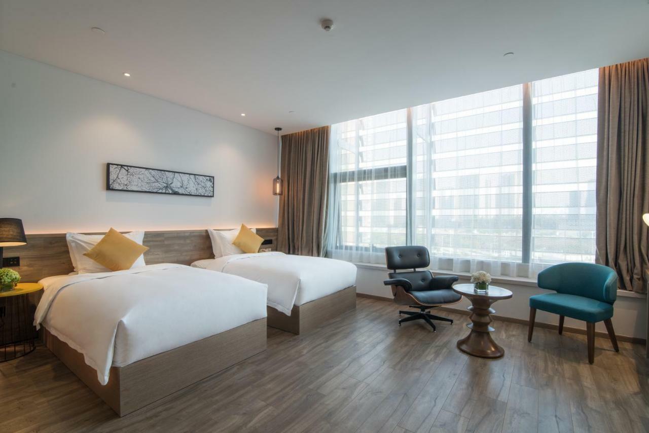 Auraya By Suning Nanjing Hexi Hotel Shangxinhe Exterior photo